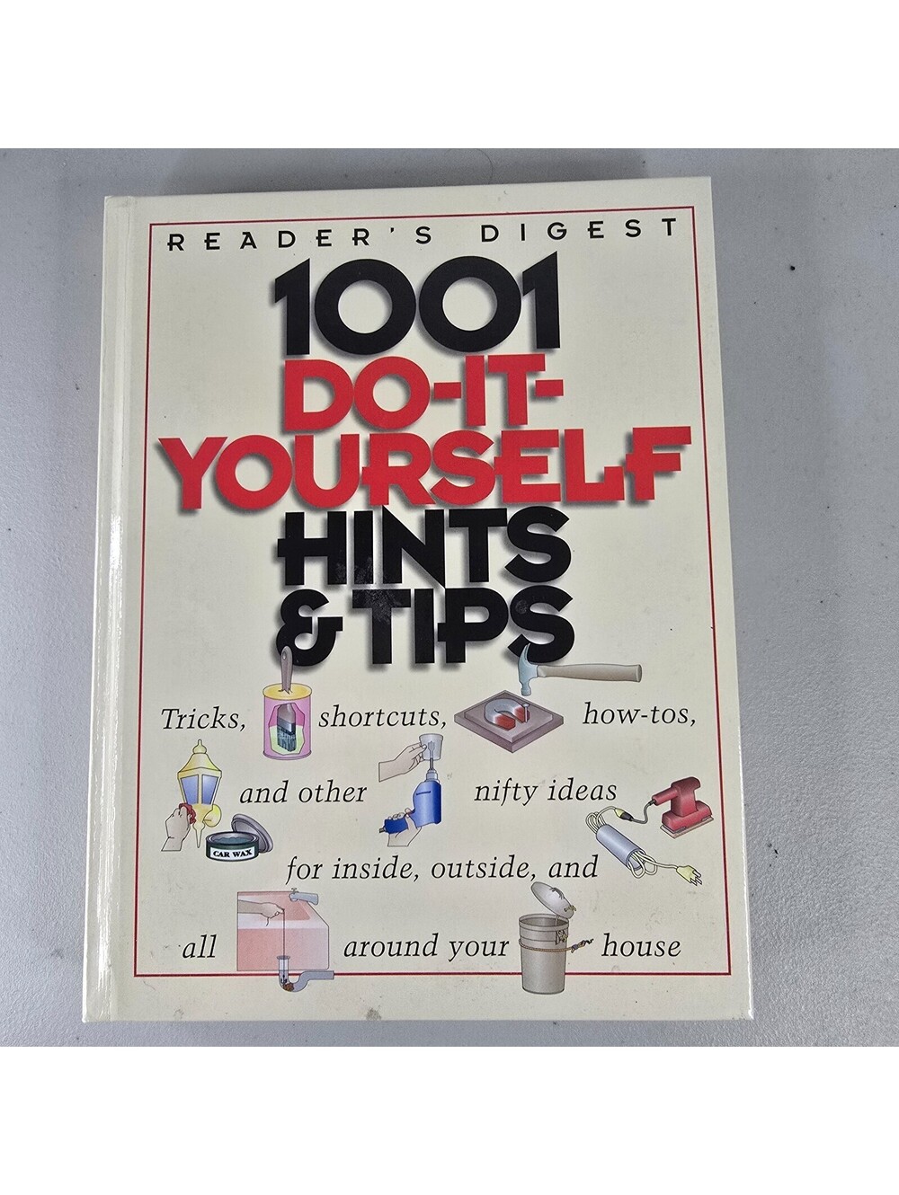 READERS DIGEST- 1001 DO IT YOURSELF HINTS & TIPS SEALED HARDCOVER BOOK